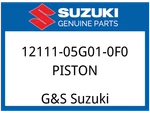 Suzuki Oem Part 12111-05G01-0F0 Piston New. Price: $72.32.