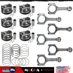 3.6L Std Pistons Ring Connecting Rod Kit For 08-15 Chevrolet Traverse Buick Gmc New. Price: $259.99.