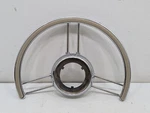 Vintage 1940 Oldsmobile Car Steering Wheel Horn Chrome Trim Bezel Used. Price: $249.95.