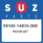 59100-14810-000 Suzuki Piston Set 5910014810000, New Genuine Oem Part. Price: $85.69.