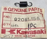 Nos Genuine Kawasaki Gear Change Spring AR50 KDX80 KX80 EX305 KE250 Oe 92081-156 New. Price: $10.98.