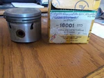 Nos Hepolite Norton, 16001 Std 2.8746" Left Hand Piston (NOR/B1) New. Price: $77.07.