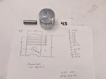 Nos Honda CA72 Mm Oversize Piston 54.50 #13103-259-010 #13103-259-000 New. Price: $25.00.