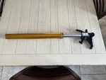 New Indian Motorcycle Front Fork Gold Oem Part 1824735-813. Price: $200.00.