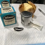 Nos Wiseco 187P4 Piston & Ring 57MM Yamaha AT2 125 AT-1 F2-31 New. Price: $34.99.