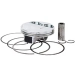 Piston Kit Vertex 81.0 Honda Crf 250 R/x 04-17, 23535A Os +3.00 Big Bor New. Price: $315.26.