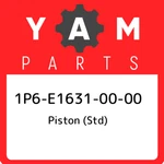 1P6-E1631-00-00 Yamaha Piston (std) 1P6E16310000, New Genuine Oem Part. Price: $52.94.