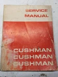 Cushman Scooter Service Manual 88XXXX & 89XXXX Models M109 M218 Engine Used. Price: $182.25.