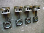 90-93 Honda VFR750 Interceptor Oem Pistons Connecting Rods Assy X4 13220-ML7-020 Used. Price: $74.99.