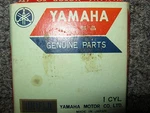 Yamaha Piston Rings 0.25 1968-1972 YG5 G6S G7 Oversize Nos Oem Vintage Ahrma New. Price: $23.92.