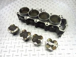 2004 03 Kawasaki Ninja ZX6R ZX636 Oem Cylinder Barrels Jugs Pistons Lot Used. Price: $81.57.