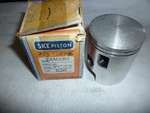 Yamaha (ske) Piston 52.50 Mm, +0.50MM Over, Ycs, CS3, CS5 1970-72, 14MM Pin New. Price: $93.92.