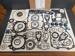 Wiseco W6374 80 Pc Top End Gasket Set Head Kit Harley Davidson Twin Cam Big Bore New. Price: $141.09.
