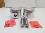 Norton Commando Pistons + 060 Pair 850CC With Hepolite Rings. 06-3838. Neu. Price: $265.53.