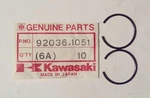 Nos Genuine Kawasaki KL600 Piston Pin Circlips QTY2 92036-1051 Oem New. Price: $7.47.