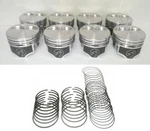 Speed Pro Hypereutectic 2VR Flat Top PISTONS/8+MOLY Rings Chrysler/dodge 360 030 New. Price: $328.87.