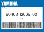 Yamaha Genuine Clip 90468-12069-00 New. Price: $9.29.