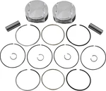 Je Piston Kit Rings Pins M8 .143IN Ob 4.08IN Bore 11:1 Breakout 114 18-20 New. Price: $435.84.