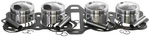 Wiseco Top End Kit - 1.50MM Oversize 75.50MM, 11:1 Compression Motorcycle Pwc New. Price: $882.99.