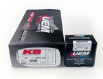 Keith Black Sbc Flat Top Hypereutectic Pistons 4.040" Bore W/rings KB134KTM.040 New. Price: $359.95.