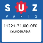 11221-31J00-0F0 Suzuki Cylinder,rear 1122131J000F0, New Genuine Oem Part. Price: $957.25.