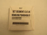 Vertex Piston Ring OD:67MM/ 1.00MM Over Standard For 1988-2006 Yfs Blaster New. Price: $39.88.