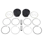 Wiseco K2799 Black Edition Piston Kit 117IN.,FLAT Top +4CC-4.125IN. BORE,11:1 New. Price: $477.22.