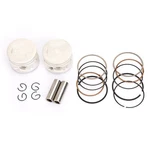 Piston Kit & Rings Set +1.00 50MM For Yamaha Virago Star XV250 Srv 88-18 New. Price: $29.85.