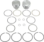 Performance - KB272.010 Piston Kit Sportster 883 Xlh Custom Xlc Low Efi Xll New. Price: $229.45.