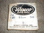 Vintage Wiseco Piston Rings CZ250 Jawa Ahrma 1972-1976 Maico Husky! New. Price: $19.95.