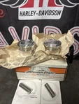 Nos Harley Evo 1340 Screamin Eagle Pistons 10.5:1 Forged Fxr Flh Fxe 0.05 O/s New. Price: $350.00.