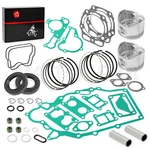 For Kawasaki Engine Rebuild Kit Pistons & Rings Gaskets Seals 13001-2210 New. Price: $129.99.