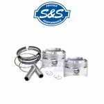 S&s Cycle Forged Piston Kit (96CI.) 1984-1992 Harley Davidson Fxrs Low Mj New. Price: $522.97.