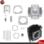 For Suzuki ALT50 1983-1984 Quadrunner Cylinder Head Piston Top End Rebuild Kit New. Price: $30.53.