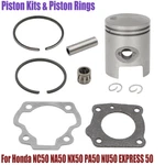 Std Piston & Rings Gasket Kit For Honda NQ50 NC50 NU50 Express Hobbit Scooter New. Price: $23.99.