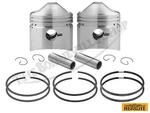 Triumph T100 Complete Piston Set W/rings Genuine Hepolite '67-74 +.020 Oversi... New. Price: $263.33.
