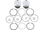 Performance KB425C.020 Cast Piston Kit 88CI., Flat TOP-.020IN. Oversize New. Price: $370.03.