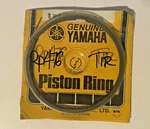 1980-81 YZ465 Piston Rings 0.25 Os. 3R5-11601-10, Genuine Yamaha Part Nos, RP476 New:. Price: $85.69.