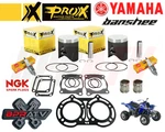 Yamaha Banshee Yfz 350 66.50MM Pro X Pistons Set Top End Gaskets Pin Bearing Ngk New. Price: $188.98.