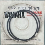 New Genuine Yamaha 5X2-11601-30 Piston Ring Set 0.75. Price: $13.90.