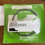 New Oem 1992-96 Kawasaki KX250 # 13008-1141 Piston Ring Set. Price: $45.00.