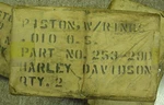 Nos Harley Piston 45",WL, Wlc, Wla 253-29D +.010 "set Of Unopened Package" New. Price: $69.99.