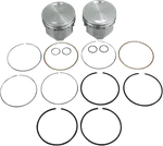Performance Piston Kit - 3.750" +0.030" 8.8:1 Cr 88" Twin Cam KB425C.030 New. Price: $273.86.