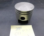 Nos Oem Piston +.75, 3RD Over, Yamaha 1969 1970 1971 CT1B CT1C, 251-11637-00 New. Price: $18.95.