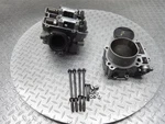 2014 14-16 Suzuki Vstrom DL1000 Front Cylinder Head Barrel Jug Piston Engine Lot Used. Price: $306.89.