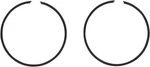 Parts Unlimited Ring Set 2.441IN. (62MM) R09-670 New. Price: $17.99.