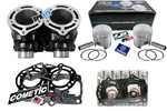 Yamaha Banshee 370CC 66MM Big Bore Top End Rebuild Kit Cp Pistons Cometic Gasket New. Price: $488.88.