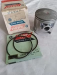 Yamaha 1975-76 MX175 Piston/rings 1ST Over PT#455-11635-02 455-11610-10 Nos Oem New. Price: $100.00.