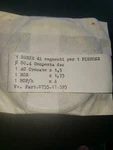 Ducati Bevel Twin Piston Ring Set 80.4 Mm 750GT Sport 0755.47.595 New. Price: $99.65.