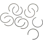 Eastern Motorcycle Parts Piston Pin Retaining Ring A-22097-99 New. Price: $19.37.